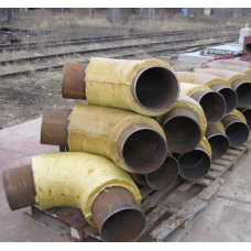 Отвод в ППМ изоляции (ППМИ) 48х3,6х121х36,5х307 мм ГОСТ Р 56227-2018