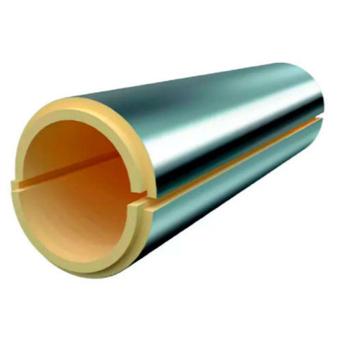 Скорлупа ППУ фольгированная для прямых участков 32х68 мм в Калуге
